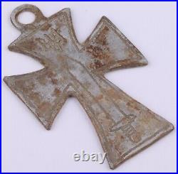 Ww2 UKRAINE Soldier's PENDANT Cross WW1 wwI WWII Sword UKRAINIAN Trench ART Army