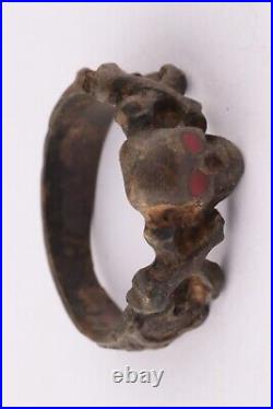 Ww2 WWII Skull double cross bones Ring war period ww1 WWI Battlefield artifact M