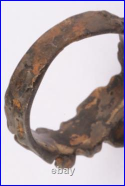 Ww2 WWII Skull double cross bones Ring war period ww1 WWI Battlefield artifact M