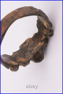 Ww2 WWII Skull double cross bones Ring war period ww1 WWI Battlefield artifact M