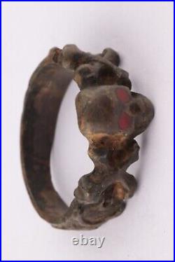 Ww2 WWII Skull double cross bones Ring war period ww1 WWI Battlefield artifact M