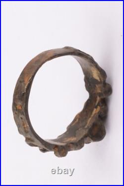 Ww2 WWII Skull double cross bones Ring war period ww1 WWI Battlefield artifact M