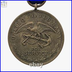 Wwi U. S. Navy Mexico Service Campaign Medal Wrap Brooch (northern Stamp Corp.)