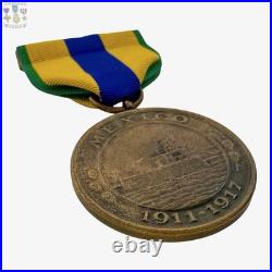 Wwi U. S. Navy Mexico Service Campaign Medal Wrap Brooch (northern Stamp Corp.)