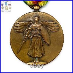 Wwi Us Army Victory Medal 6th Engineers 3rd Division Somme Defensive 7 Bars