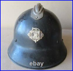 Wwii Czechoslovak Army Helmet M29 / Special Firefighter Corps