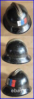 Wwii Czechoslovak Army Helmet M29 With Tricolour / Used At Prague Barricade 1945