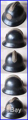 Wwii Military Czechoslovak Army Helmet M29 1929 / Very Good Condition