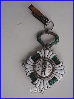 Yugoslavia Order Of The Crown Commander Neck Badge. Vf
