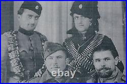 YUGOSLAVIA SERBIA KINGDOM OFFICER 10 PHOTOS in WWII became CHETNIK