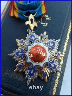 Yemen Order of Mareb Ma'arib Gold Badge Medal Nichan Grand Cross Class Rare