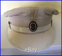 Yugoslavia Kingdom pre WWII army officer summer visor Cap hat serbia old peaked