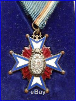 Yugoslavia, Serbia 1929. Order of merits in fireservice with original box