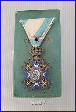 Yugoslavia Serbia Kingdom Order Of St. Sava V Class In Rare Box