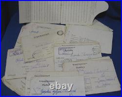 Yugoslavia Serbia Kingdom Wwii-pow Oficcer Lot Photos Letters Id-cards Document