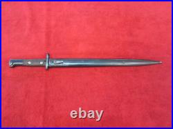 Yugoslavian Model 1924 (AT3) Long Bayonet with matching # Scabbard