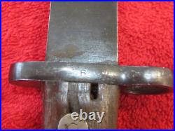 Yugoslavian Model 1924 (AT3) Long Bayonet with matching # Scabbard