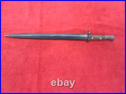 Yugoslavian Model 1924 (AT3) Long Bayonet with matching # Scabbard