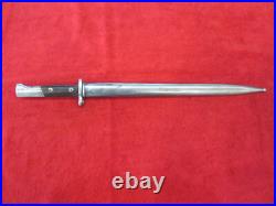 Yugoslavian Model 1924 Long Bayonet with matching # Scabbard